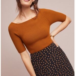NWT ANTHROPOLOGIE L'OPERA PULLOVER SWEATER L